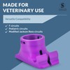 Veterinary Patient Warming Cage Door Adapter for Bair Hugger Bear