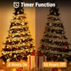 btfarm 12M 120LED Christmas Ribbon Fairy Lights with Remote, Christmas