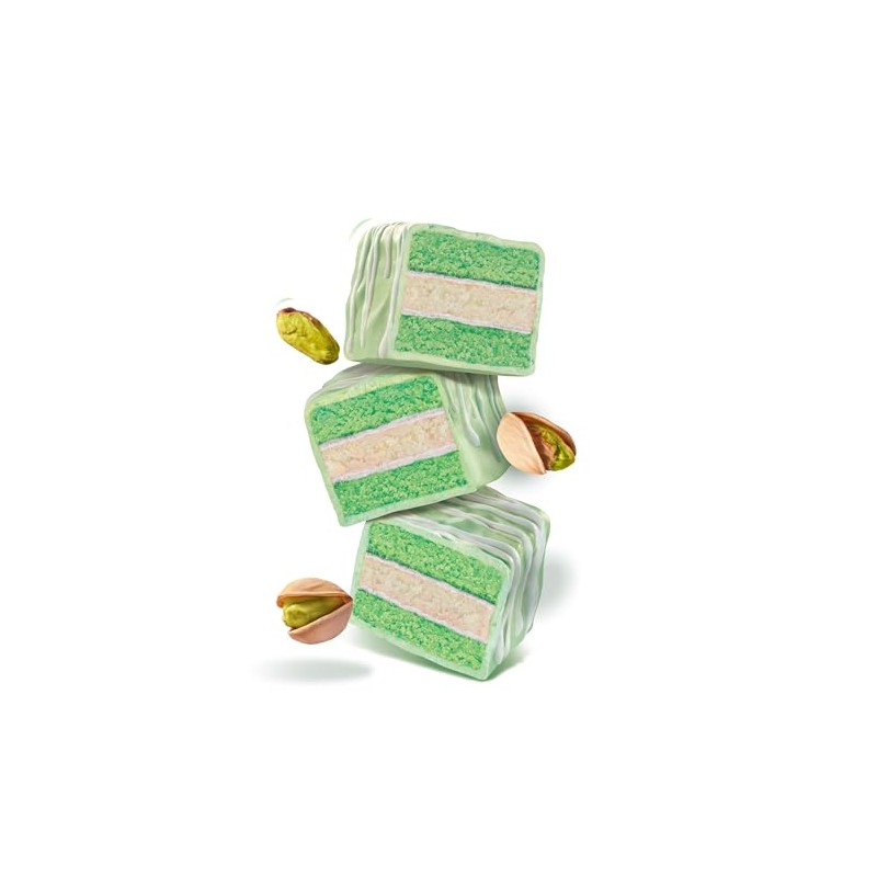 CakeBites Pistachio, 4-2OZ Grab & Go packs (8 OZ Box)