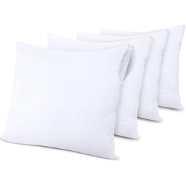 Utopia Bedding Waterproof Pillow Case 60 x 60 cm – Pack of 4 – Pillow Protector with Zip