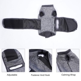Coppthinktu Cat Anxiety Jacket - Calming Solution Shirt for Cat, Anti-Anxiety Wrap - Vet Recommended for Fireworks, Travel & Separation