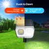 Consciot Solar Spot Lights Outdoor Waterproof, 24 LED Dusk-to-Dawn Solar