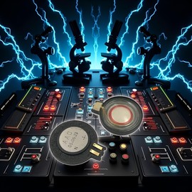 PurYupearl 2Pcs Black 2 x Internal Speaker Loudspeaker for Speakers Replacement Accessories