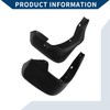 Hihaha Mud Flaps Splash Guards W/Mount Accessories for Honda Fit(Hatchback)