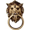 Brass Lion Mouth Door Knocker
