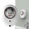 Wall Mounted Soap Dispenser Space Capsule Design Rechargeable Space Saving