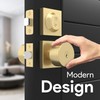 Mega Handles SUANA Entrance Combo, Door Knob and Cylinder Deadbolt