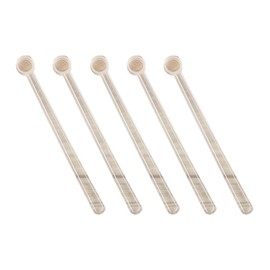 30 Pieces 250 Milligram Mini Measuring Spoons Micro 1/20 Teaspoon Micro Scoops Mini Scoops Measuring Spoons Tiny Scoops for Measuring Cosmetics Powders Seasoning, Translucent