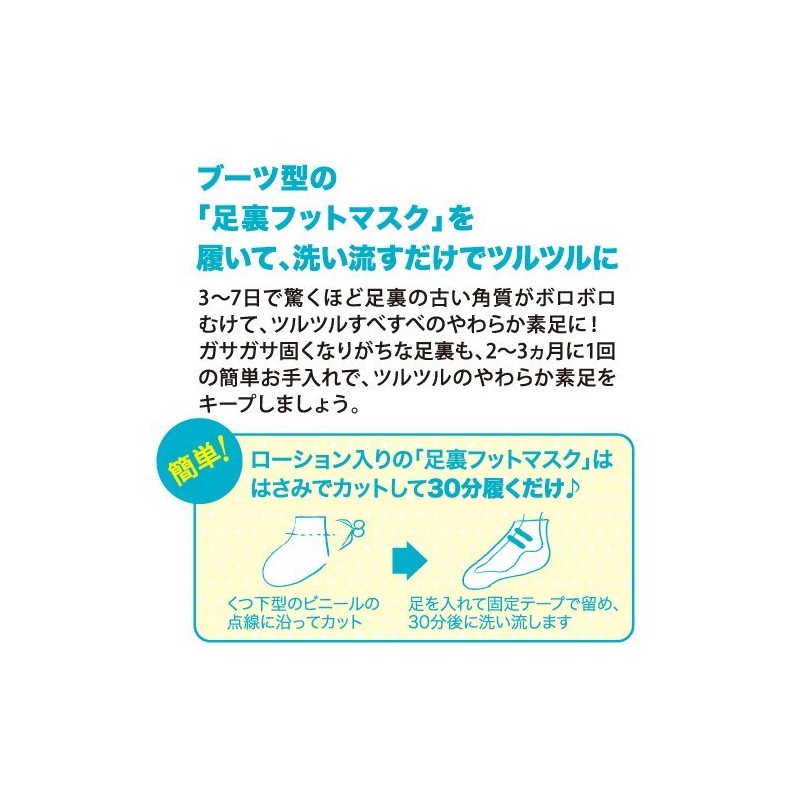AFC Foot Mask, 0.9 fl oz (25 ml) x 2