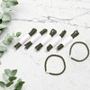 12 PCS Military Boot Blousers Elastic Blousing Straps with Metal