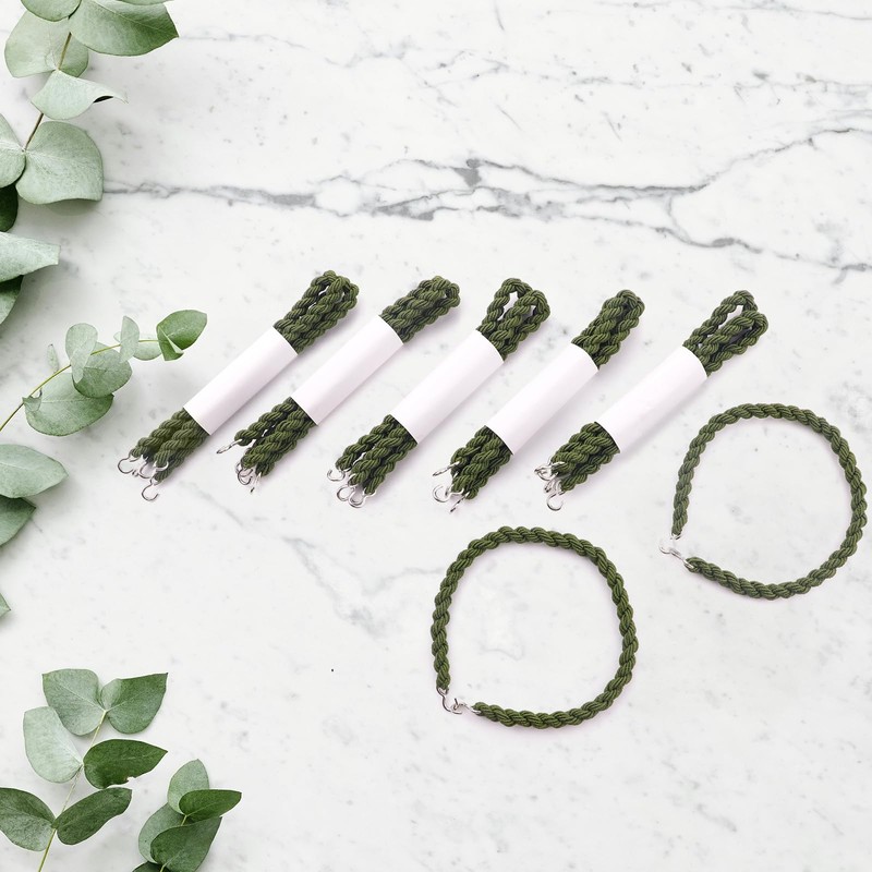 12 PCS Military Boot Blousers Elastic Blousing Straps with Metal