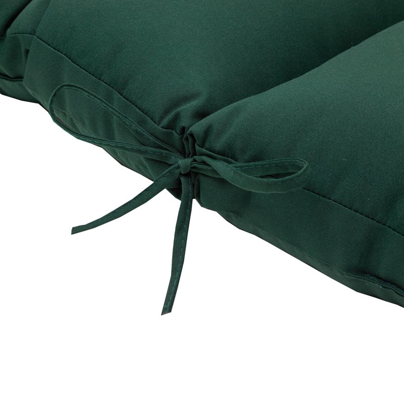 QILLOWAY Indoor Outdoor Seat Back Chair Pads Tufted Cushion, Spring/Summer