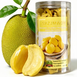 Premium Freeze Dried Jackfruit Chips 8.8oz (250g) - Crunchy Tropical Snack, No Sugar Added | Rich in Vitamin C & E | Snack for All Ages