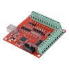 Walfront USB Interface Board, USB CNC Controller 4 Axis Motion