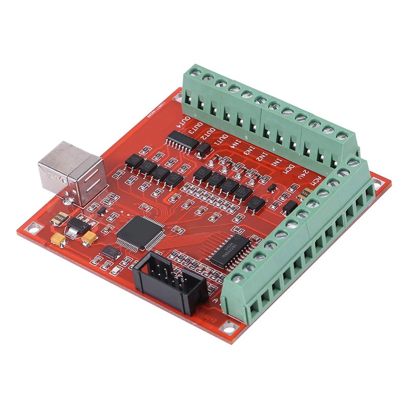 Walfront USB Interface Board, USB CNC Controller 4 Axis Motion