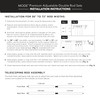 MODE Premium Collection Double Curtain Rod Set (1 1/8" Front