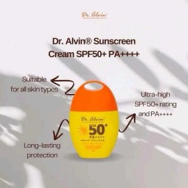 Dr. Alvin Whitening Sunscreen Cream-Gel SPF50 PA++++ (Louise Beauty Box )