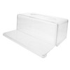 iplusmile Transparent Rectangular Tissue Box Cover Clear Plastic Tissue Holder
