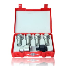 Fits VW Jetta Models 2005 To 2010 Heyner Germany StillBull Locking Wheel Nuts M14x1.5 Set 4 Locks Alloys Antitheft Protection Bolts ZA