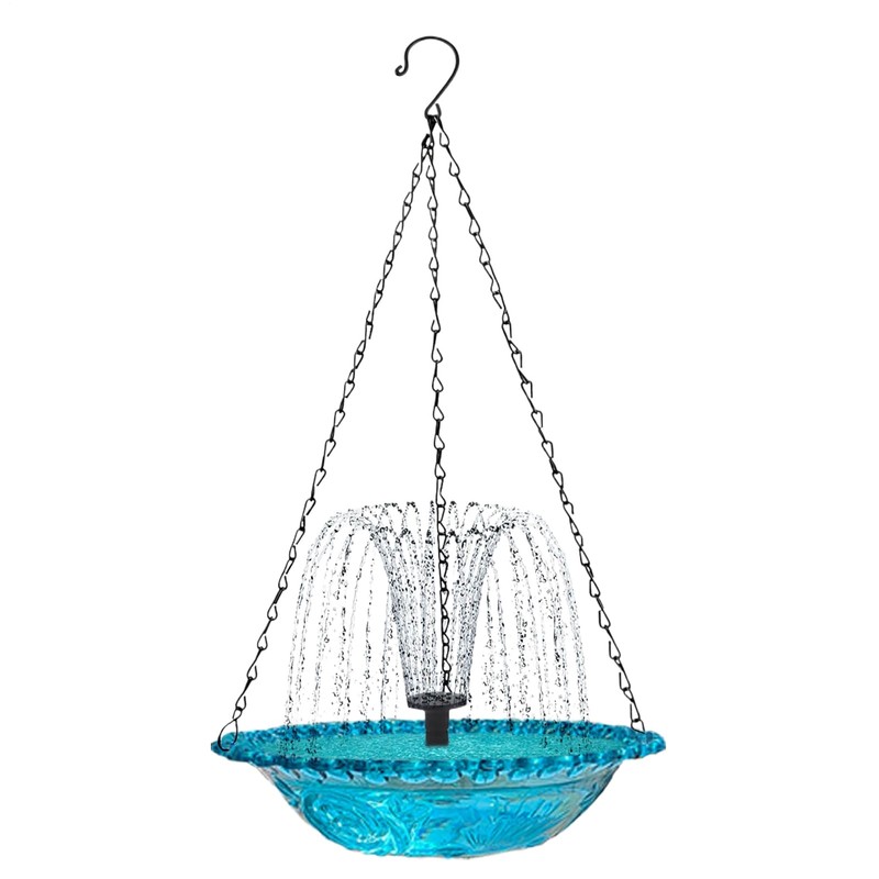 Bird Bath for Outside - Garden Bird Solar Fountain |