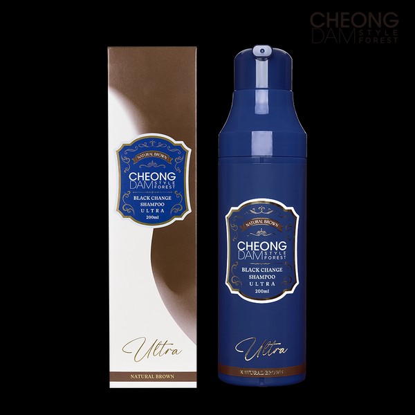 Cheongdam Style Forest Black Change Shampoo Ultra 200ml Natural Brown