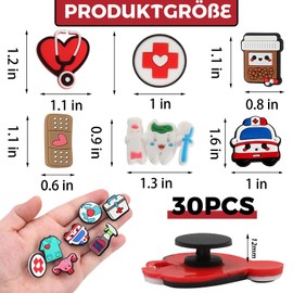 Cartoon Shoe Pins, Pack of 30 Shoe Badges, PVC Shoe Charms, Decoration for Children, Girls, Boys, DIY Shoe Pens, Birthday Party Gifts, Polyvinyl Chloride, PVC