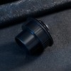 Gatuida 2 Pcs Dashboard Air Vent Exhaust Grille Round Black