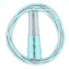 Skipping Rope Soft Beaded Adjustable Segment Rope with Non-Slip Handle
