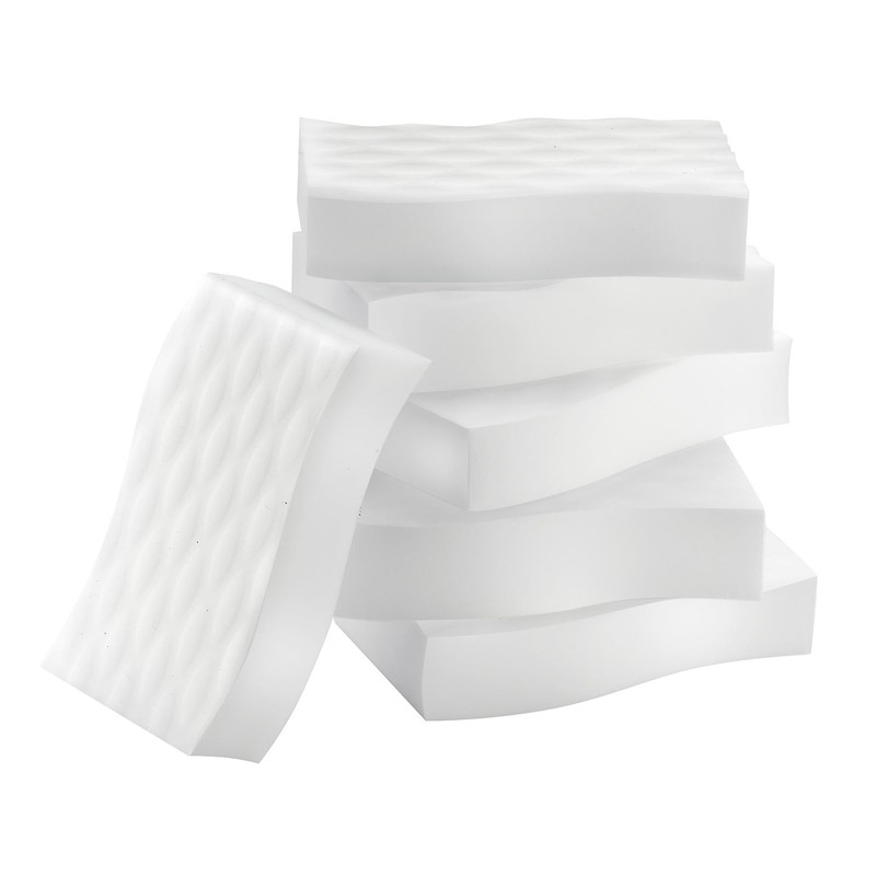 Kitchen Magic Cleaning Eraser Sponge Foam Pads, Non-Scratch Scrub Sponge