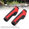 Bicycle Grips Ergonomic NonSlip Locking Comfortable Professional Mountain Bike Handlebars(Black
