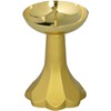 Tokai Wax Candelabra Premium Moe with Magnet on the Bottom, Safety Patent Candlestick, Gold, 166-07, 2.0 x 3.0 inches (5 x 7.5 cm)