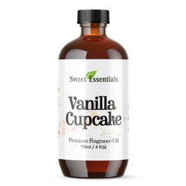 Vanilla Cupcake, 4oz Premium Fragrance Oil, Aromatherapy, Diffuser, Crafts, Soap, Home Scents, Bath & Body, DIY Parfum and Much More. Versatile and Long-Lasting