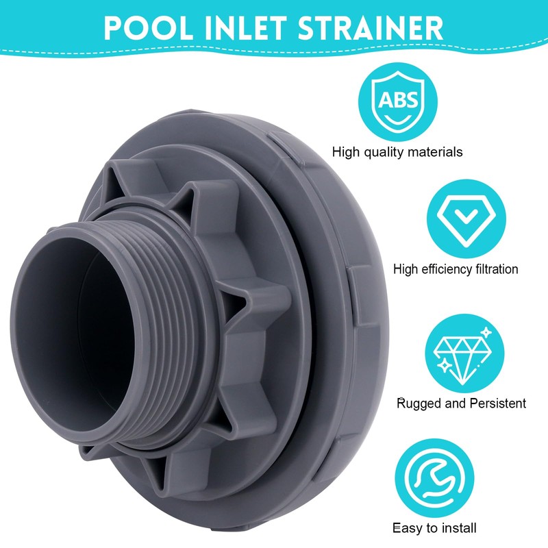 EINDER Pool Inlet Strainer P6H1317 Replacement Kit for Intex, Coleman