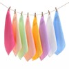 GUIGA Pack of 8 Microfibre Face Cloths for Gentle Face