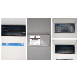 Unbranded Fe Adhesive Wheel Weights Black 12 segment: 1/4 oz 1 strip : 300 PCS