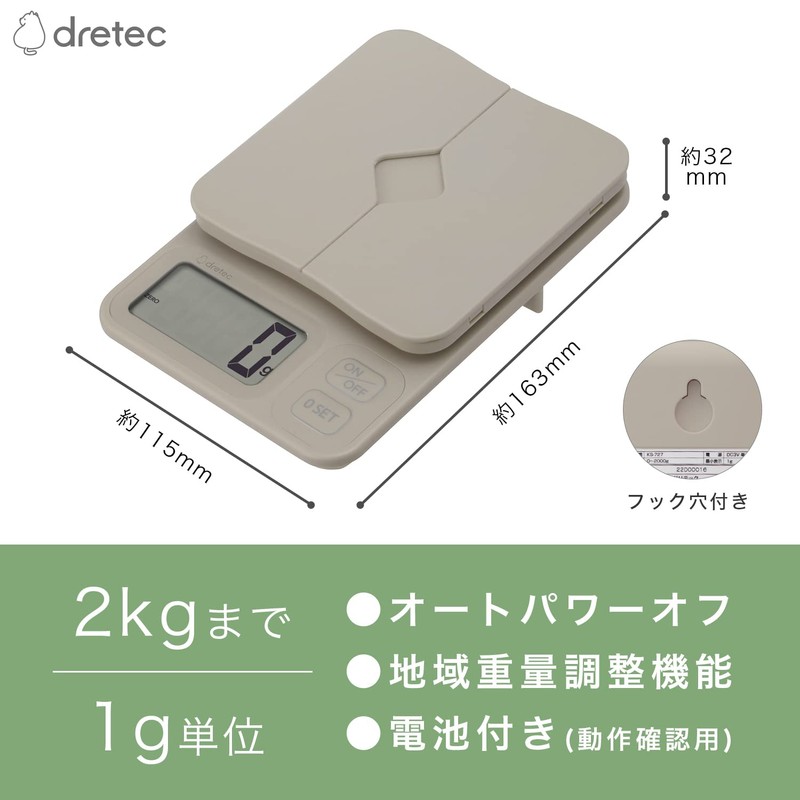 Dretec Letter Scale, Graduated Use, For Other Than Transactions and