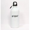 Los Drinkware Hermanos got Glycin? - White Water Bottle with