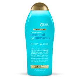 Ogx Body Wash Argan Oil Of Morocco 19.5 Ounce (577ml) (3 Pack)
