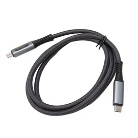 USB C to C Cable Full Function 10Gbps Data Transfer PD 100W 8K 60Hz USB 3.2 Cable with Digital Display for Home Office