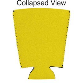 I Dont Get Drunk Pint Glass Coolie Yellow