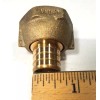 Generic 5/8" PEX Water Meter Coupling, LEAD FREE Brass, 5/8"