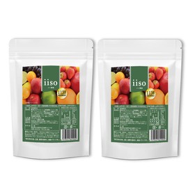 【まとめ買い2袋セット】酵素ペースト 大容量 1包8g 60日分 分包 240g（8g×30包）×2袋 iiso いい酵素 113種類の植物発酵物 難消化性デキストリン 乳酸菌 オリゴ糖 腸活 酵素 マルチ酵素