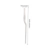 Mikinona 3pcs Stainless Steel Fish Bone Tweezers Kitchen Tweezers for