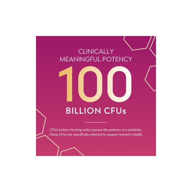Probiotic for Women 100 Billion CFUs Supports Digestive Vaginal Health