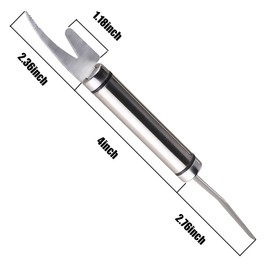 3 PCS Multifunctional Shrimp Peeler, 5 In 1 Multifunctional Shrimp Line Fish Maw Knife,Shrimp Deveiner Tool Shrimp Cleaner