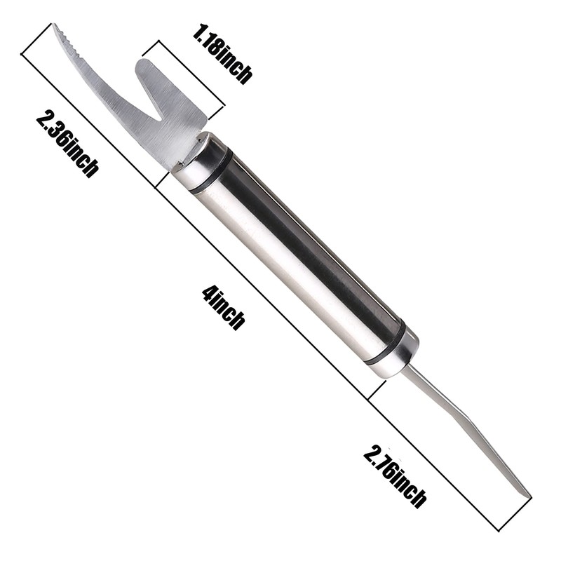 3 PCS Multifunctional Shrimp Peeler, 5 In 1 Multifunctional Shrimp