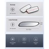 WildAuto Blind Spot Mirror, Rectangle Adjustable Car Auxiliary Universal Wide