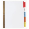 Avery 5-Tab Binder Dividers, Insertable Multicolor Big Tabs, 1 Set