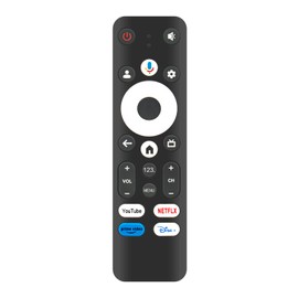 AULCMEET Replacement Voice Remote Control for BLAUPUNKT TV BP320HSG9800 BP500USG9800 BP240HSG9800