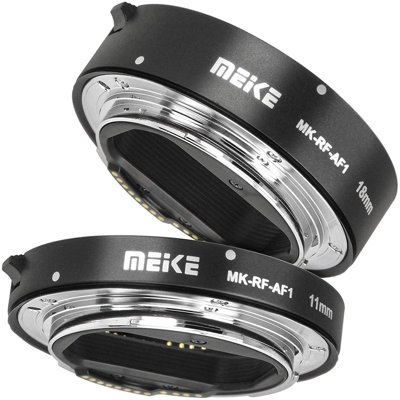 Meike MK-RF-AF1 Automatic Macro Extension Rings (11 mm and 18
